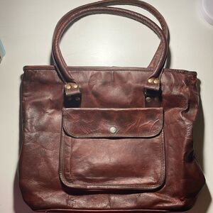 Great Seal The State of Oklahoma Leather Bag